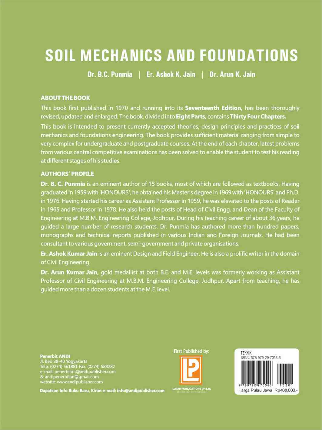 Soil Mechanics And Foundations, 17th edition (English Version) - Image 2