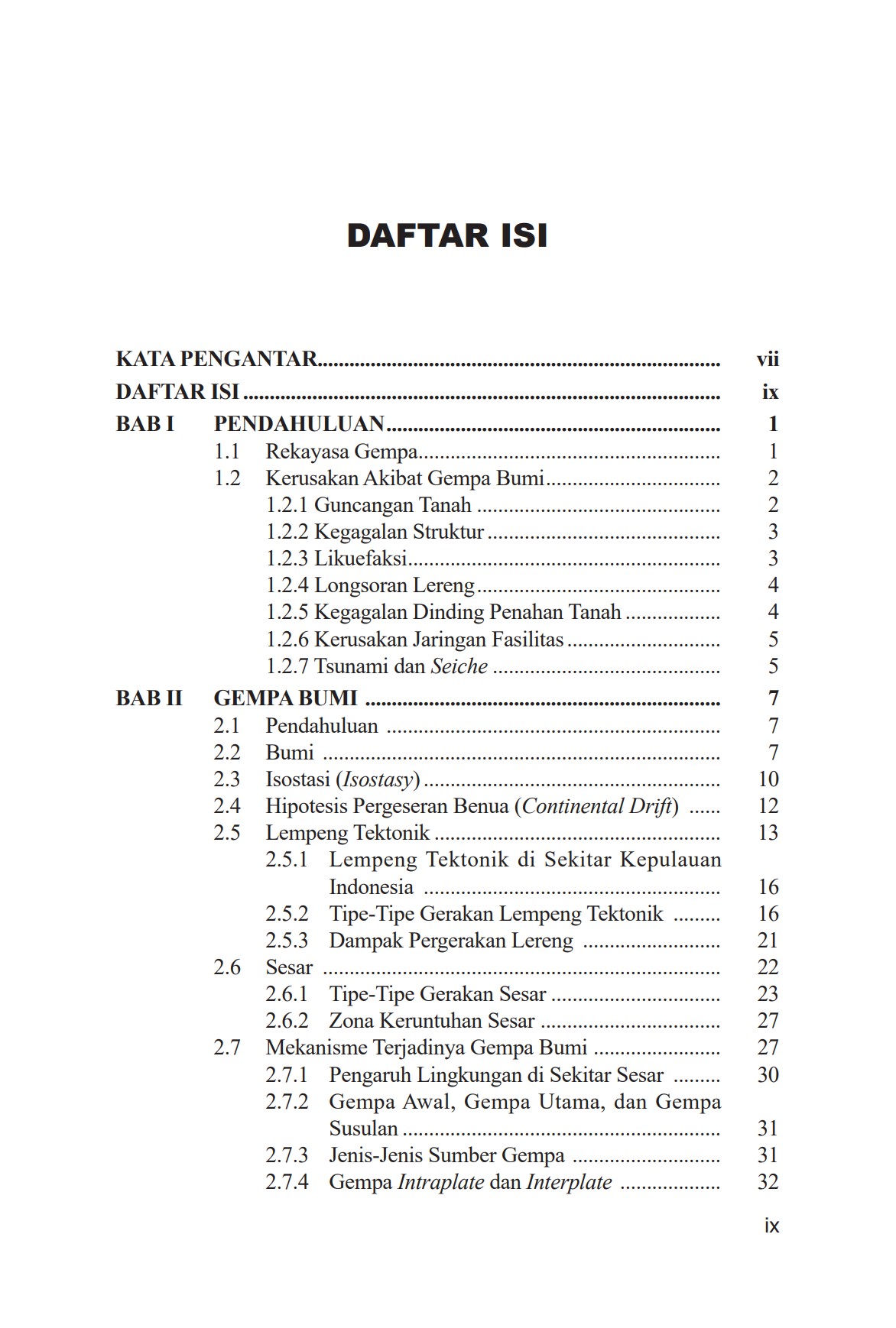 Rekayasa Gempa Untuk Analisis Struktur dan Geoteknik - Image 2