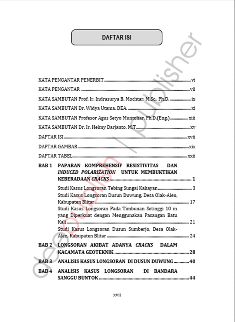 Kombinasi Geoteknik dan Geofisika Untuk Analisis Kelongsoran Dengan Pendekatan Cracked Soil (Jilid 2 Analisis) - Image 3