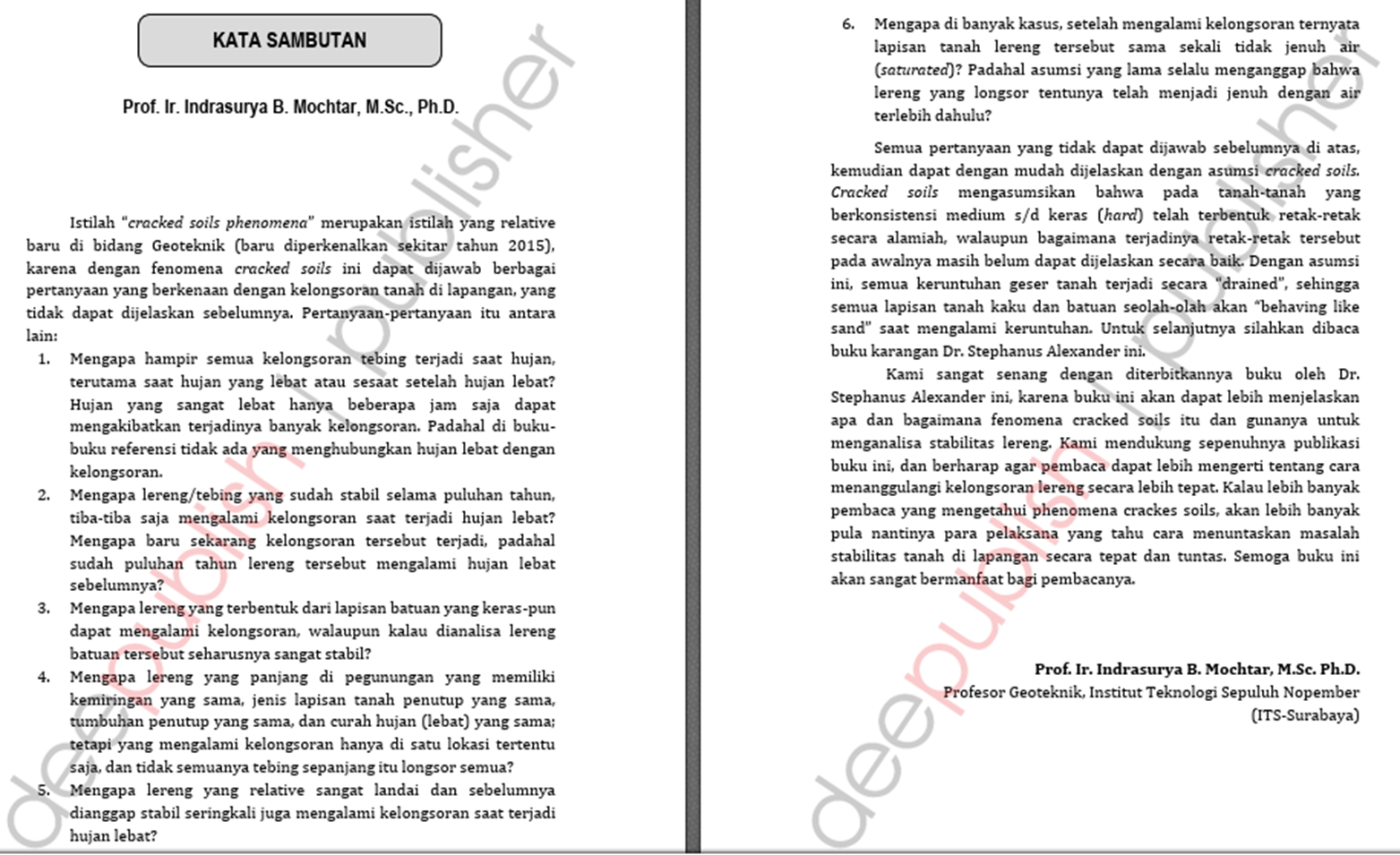 Kombinasi Geoteknik dan Geofisika Untuk Analisis Kelongsoran Dengan Pendekatan Cracked Soil (Jilid 2 Analisis) - Image 6